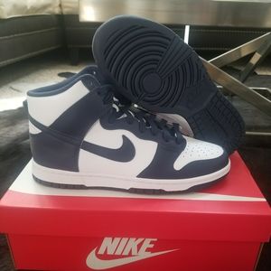 Nike Dunk Hi Retro Championship Navy Sz 8.5